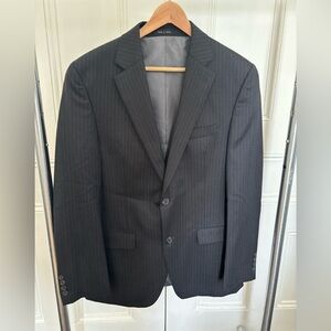 Chaps grey pinstripe wool blazer